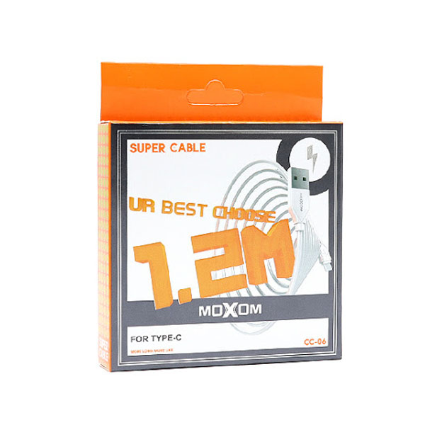 USB kabal Moxom CC-06 za Tip-C 1.2M